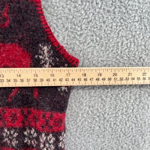 Vtg Coldwater Creek Vest Wool Made in USA Zip Front Size Small - Picture 5 of 13